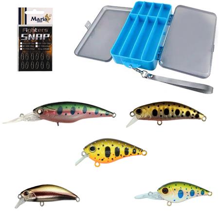 Trout Lure Kit Volkien Poisson Nageur