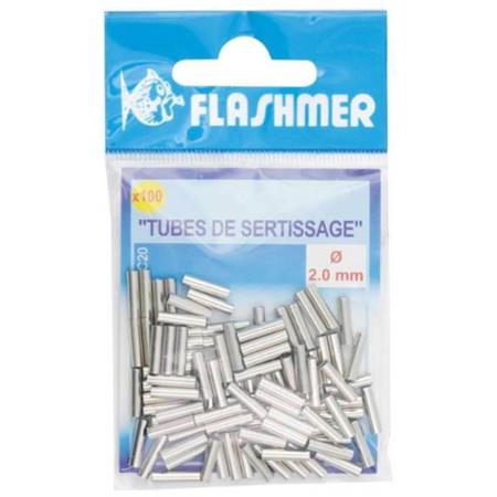 Tubos De Engaste Simple Sleeve Flashmer Simple Sleeve - Pack De 100