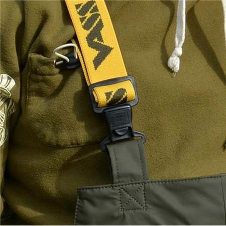 TUINBROEK VOOR MANNEN - KAKI VASS 175 UNLINED WATERPROOF BIB & BRACE - KAKI