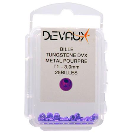 Tungsten Bead Devaux Slot Dvx - Purple Metal