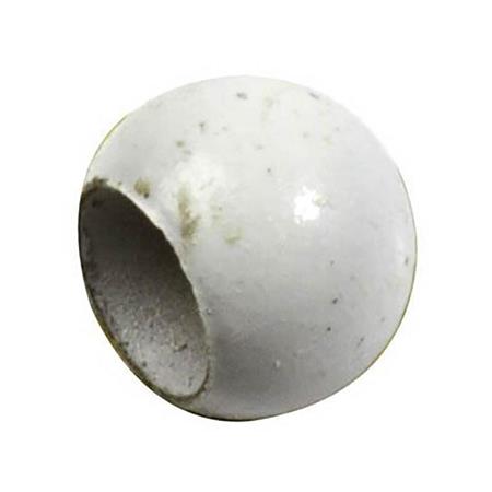 Tungsten Bead Jmc Silkscreened - White - Pack Of 25