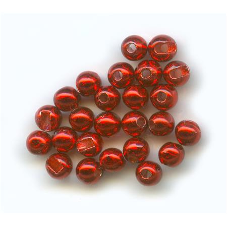 Tungsten Bead Tof Split - Red Metal