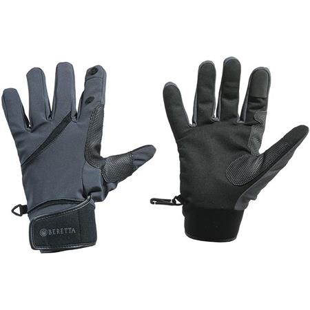 Unisex Handschoenen Beretta Wind Pro Shooting Gloves - Zwart