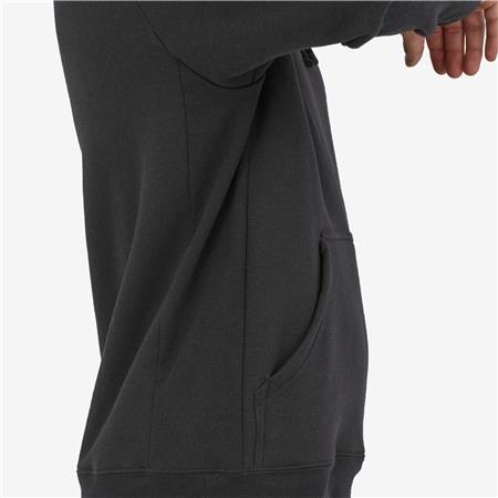 UNISEX SWEATSHIRT PATAGONIA HOME WATER TROUT UPRISAL HOODY - BLACK