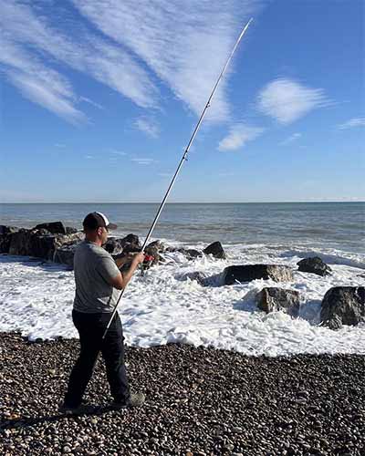 pesca a spinning en mar