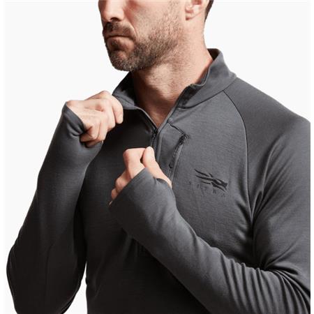 UNTER MÄNNERKLEIDUNG SITKA CORE MERINO 220 HALF-ZIP MAILLOT