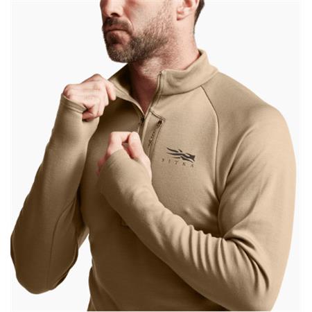 UNTER MÄNNERKLEIDUNG SITKA CORE MERINO 330 HALF-ZIP MAILLOT