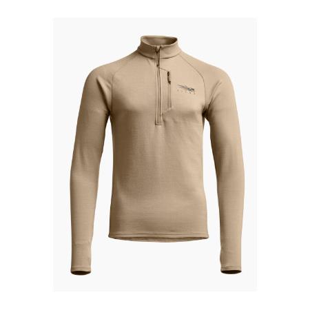 Unter Männerkleidung Sitka Core Merino 330 Half-Zip Maillot