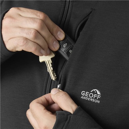 UNTERWÄSCHE HERREN GEOFF ANDERSON WIZWOOL 335 - SCHWARZ