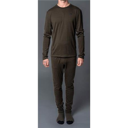 UNTERWÄSCHE HERREN NASH ZT MERINO STAGE 1 TOP - KHAKI