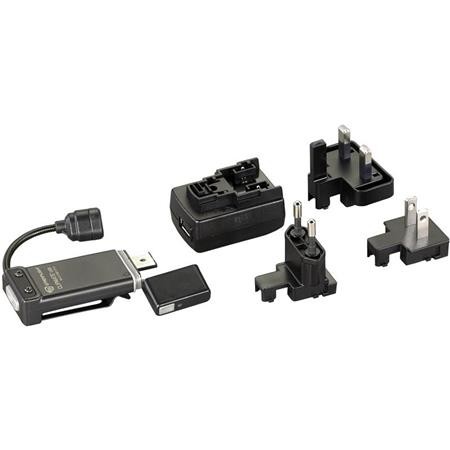 Usb Lamp Streamlight Clipmate + 220V - Black White/Red Led