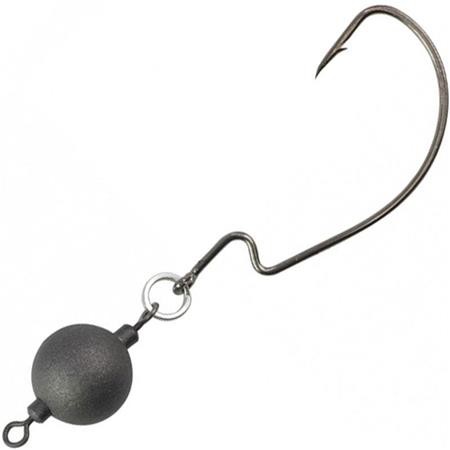 Vægtet Hoved Scratch Tackle Texas Free Jig Head - Pakke Med 2