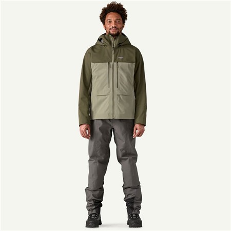 VADEJAKKE PATAGONIA SWIFTCURRENT WADING JKT - RIVER ROCK GRØN