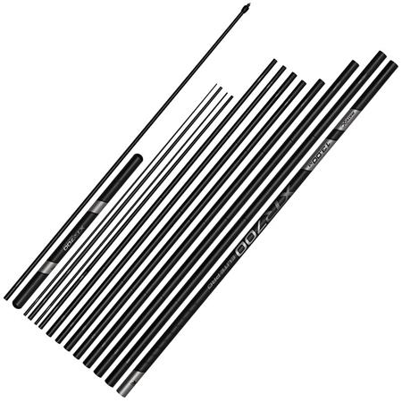 Vara Para Pesca Ao Coup Com Encaixe Fox Matrix Xtr700 Elite Pro Package