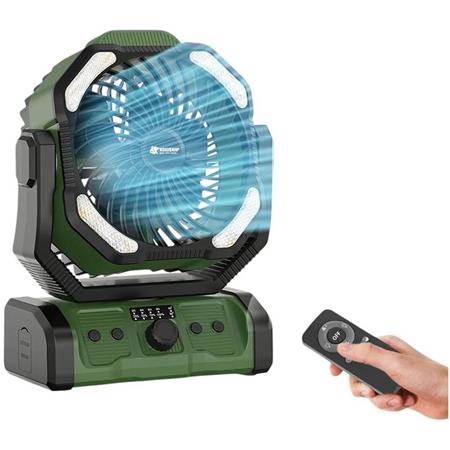 VENTILATORE PORTATILE HOLDCARP RECHARGEABLE DOUBLEMOTOR FAN