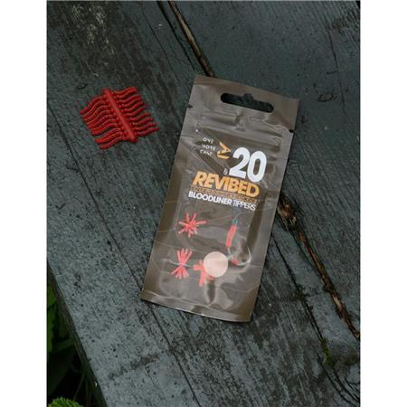 VERME DE LODO ARTIFICIAL ONE MORE CAST REVIBED BLOODWORM TIPPERS