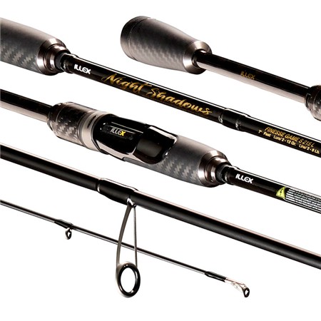 VERTICAL SPINNING ROD ILLEX NIGHT SHADOWS S FINESSE