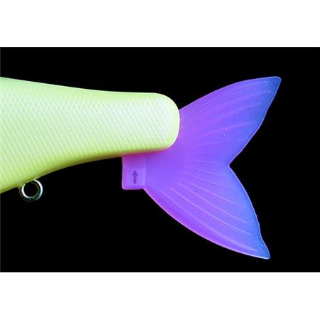 VERVANGENDE STAART SWIMBAIT REPUBLIC GLIDEWAY 126 F SPARE TAIL