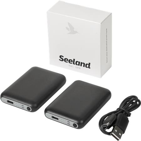 VERWARMENDE SOKKEN SEELAND CELSIUS HEAT - PINE GREEN MELANGE