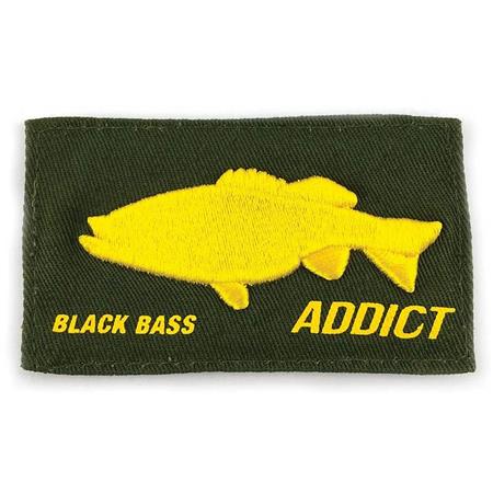 Verwisselbaar Klittenband Fishxplorer Voor Pet / Muts Addict Black Bass - Groen