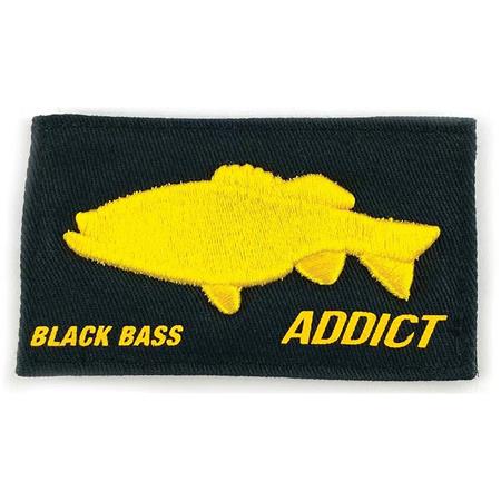 Verwisselbaar Klittenband Fishxplorer Voor Pet / Muts Addict Black Bass - Zwart