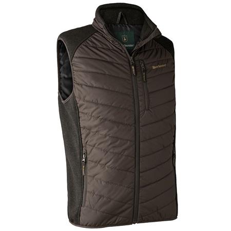 VEST ZONDER MOUWEN MAN DEERHUNTER MOOR PADDED WITH KNIT