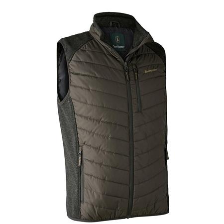 VEST ZONDER MOUWEN MAN DEERHUNTER MOOR PADDED WITH KNIT