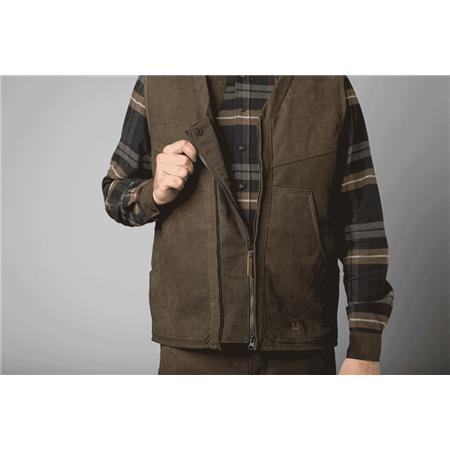 VEST ZONDER MOUWEN MAN HARKILA PRO HUNTER LEATHER