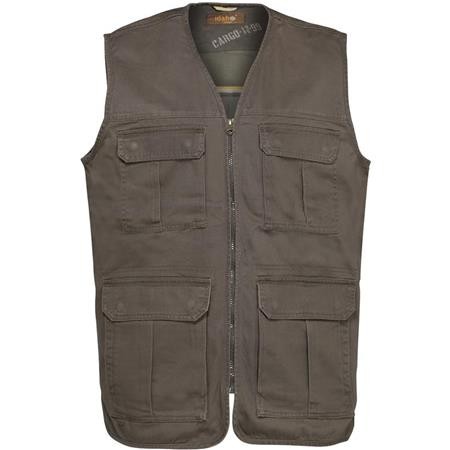 Vest Zonder Mouwen Man Idaho Cargo - Kaki