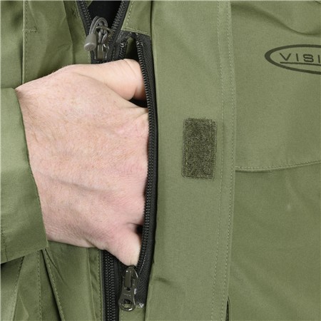 VESTE DE WADING VISION VECTOR JACKET - MALLARD GREEN