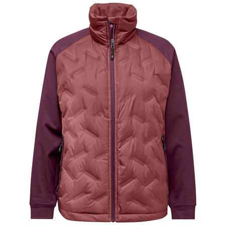 Veste Femme Pinewood Abisko Insulation Hybrid - Brick Pink/Burgundy