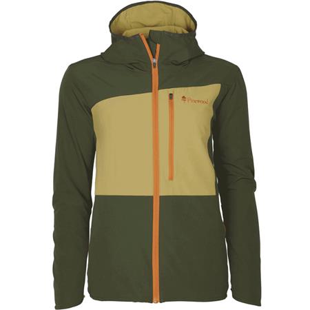 Veste Femme Pinewood Abisko Light Stretch W - Beige/Vert