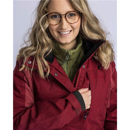 VESTE FEMME PINEWOOD DOG SPORTS TRAINER EXTREME - TOMATO/ROUGE