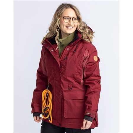 VESTE FEMME PINEWOOD DOG SPORTS TRAINER EXTREME - TOMATO/ROUGE