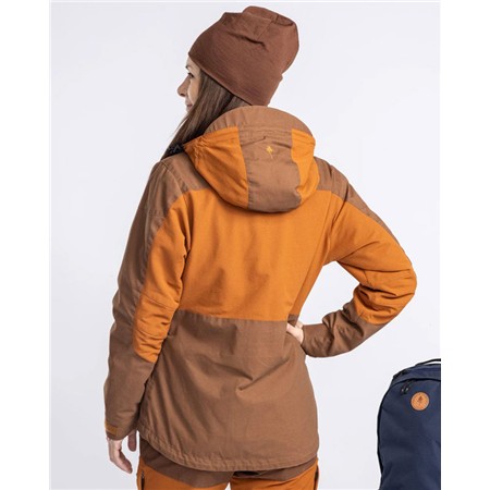 VESTE FEMME PINEWOOD FINNVEDEN HYBRID EXT - FUDGE/NOUGAT