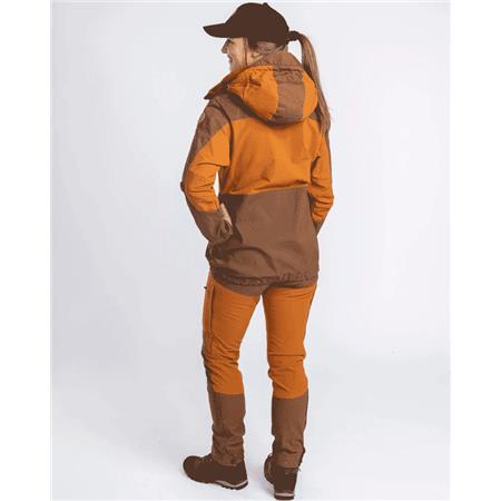 VESTE FEMME PINEWOOD FINNVEDEN HYBRID W - FUDGE/NOUGAT