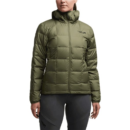 VESTE FEMME SITKA MICRODOWN HOODED - OLIVE GREEN