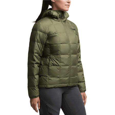 VESTE FEMME SITKA MICRODOWN HOODED - OLIVE GREEN