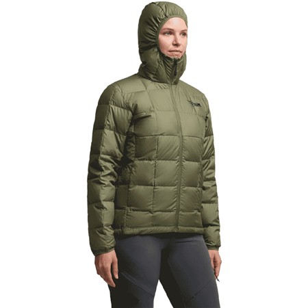 VESTE FEMME SITKA MICRODOWN HOODED - OLIVE GREEN