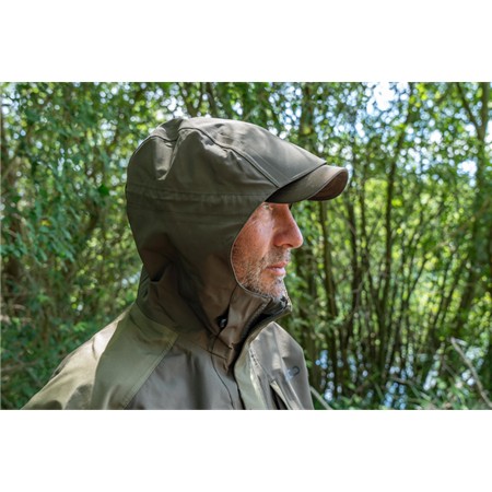VESTE HOMME AVID CARP HYDRO-FORCE 20K PRO FULL-ZIP JACKET - KAKI