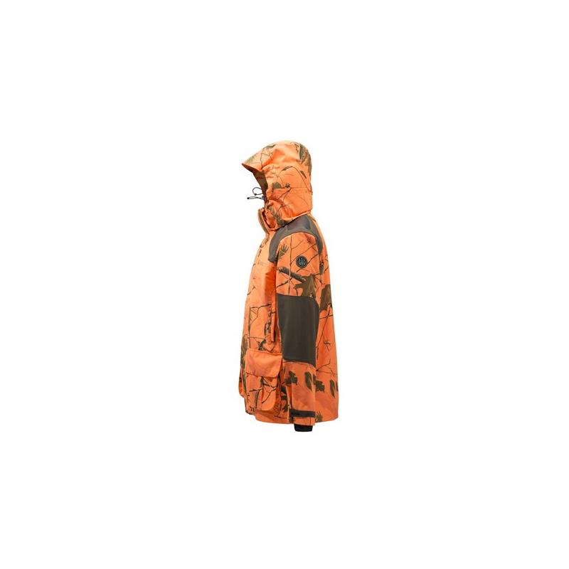 Veste homme beretta insulated static evo jacket - orange camo