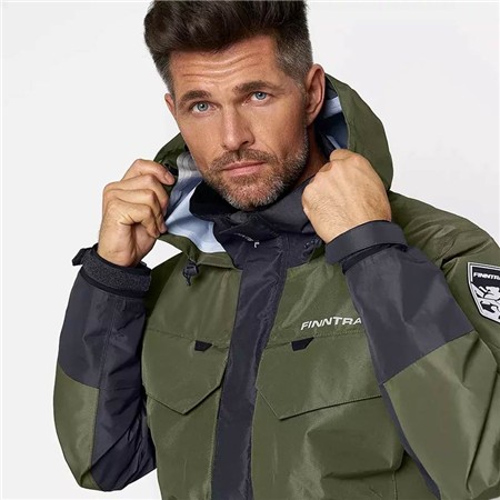 VESTE HOMME FINNTRAIL IMPERMÉABLE COASTER - KHAKI