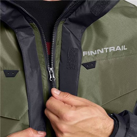 VESTE HOMME FINNTRAIL IMPERMÉABLE COASTER - KHAKI