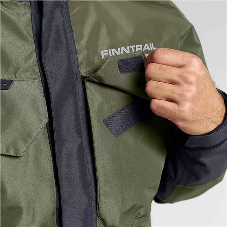 VESTE HOMME FINNTRAIL IMPERMÉABLE COASTER - KHAKI