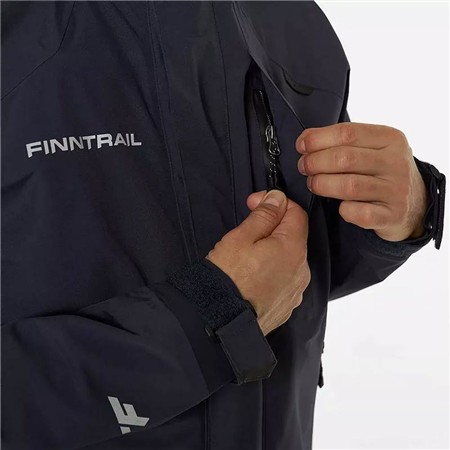 VESTE HOMME FINNTRAIL IMPERMÉABLE EXCALIBUR - DARK GREY
