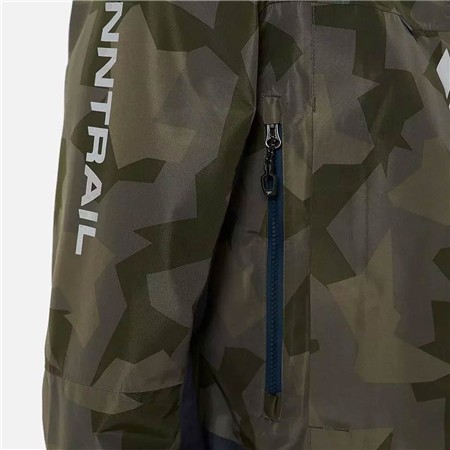 VESTE HOMME FINNTRAIL IMPERMÉABLE GREENWOOD - CAMO SHADOW GREEN