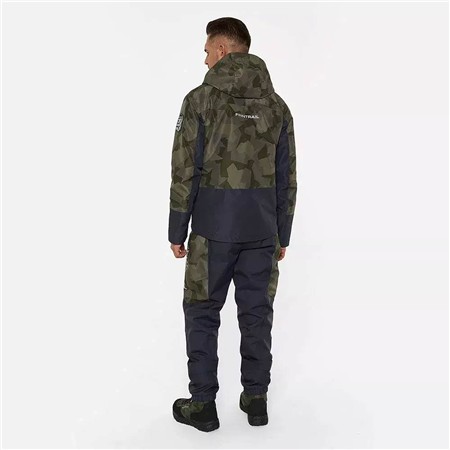 VESTE HOMME FINNTRAIL IMPERMÉABLE GREENWOOD - CAMO SHADOW GREEN