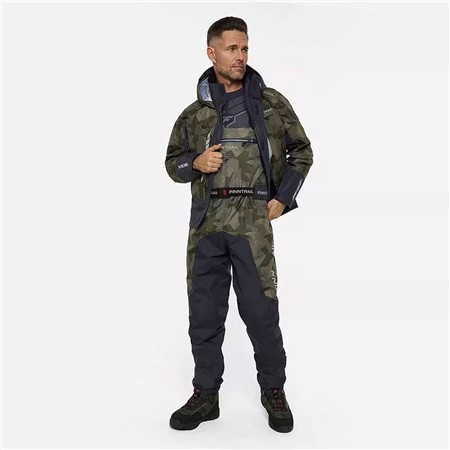 VESTE HOMME FINNTRAIL IMPERMÉABLE GREENWOOD - CAMO SHADOW GREEN