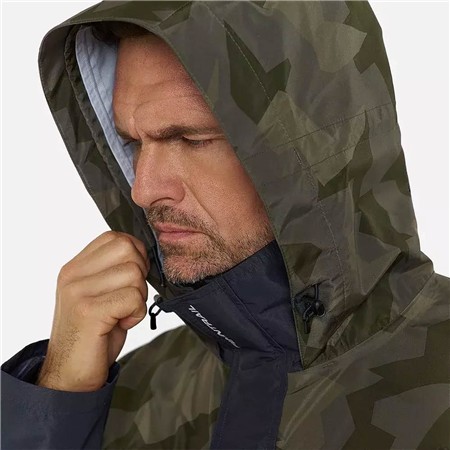 VESTE HOMME FINNTRAIL IMPERMÉABLE GREENWOOD - CAMO SHADOW GREEN