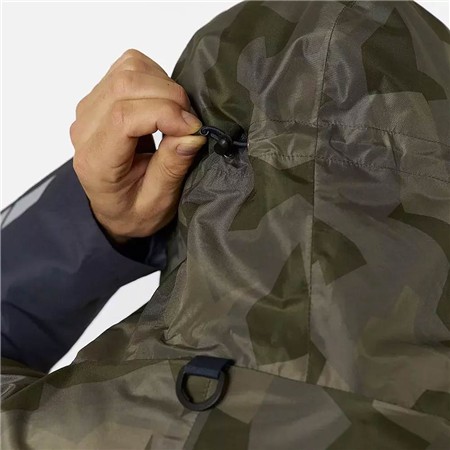 VESTE HOMME FINNTRAIL IMPERMÉABLE GREENWOOD - CAMO SHADOW GREEN
